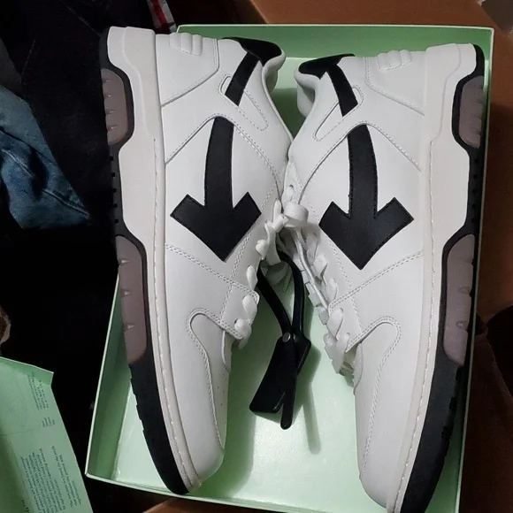 Sz 47 (US 14) NIB $980 Off-White sneakers NEW Off-White Vulcanized Low Sneakers US Size 14, IT/EU Size  main image 3